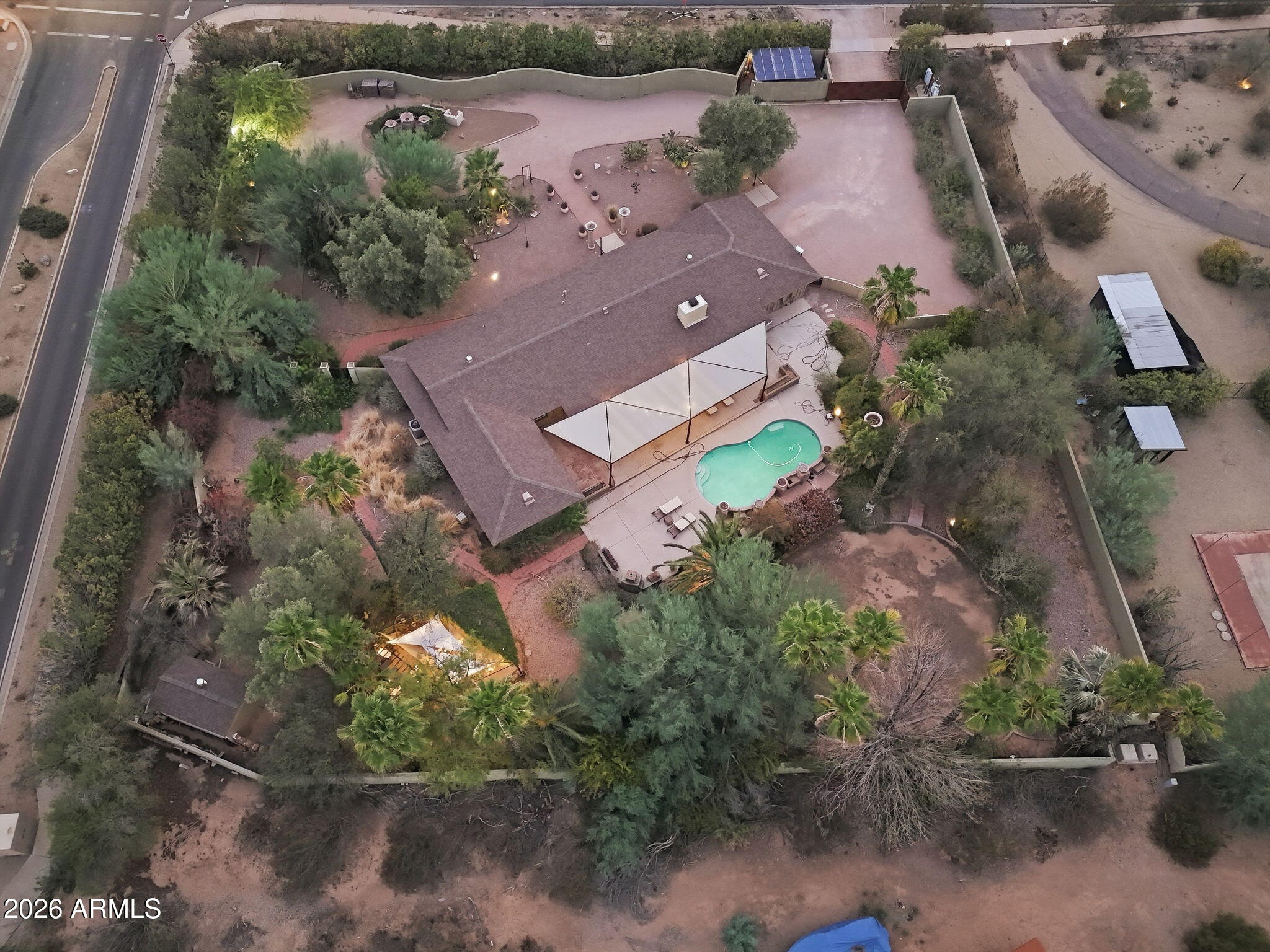 6005 North Invergordon Road Paradise Valley, AZ 85253 - Photo 13 of 15 Aerial