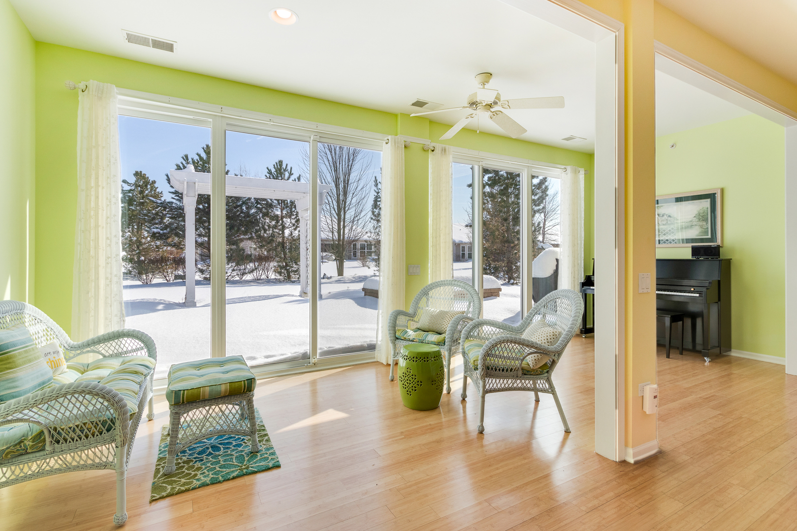 12614 Raintree Path Huntley, IL 60142 - Photo 18 of 28 a living room with furniture and a large window