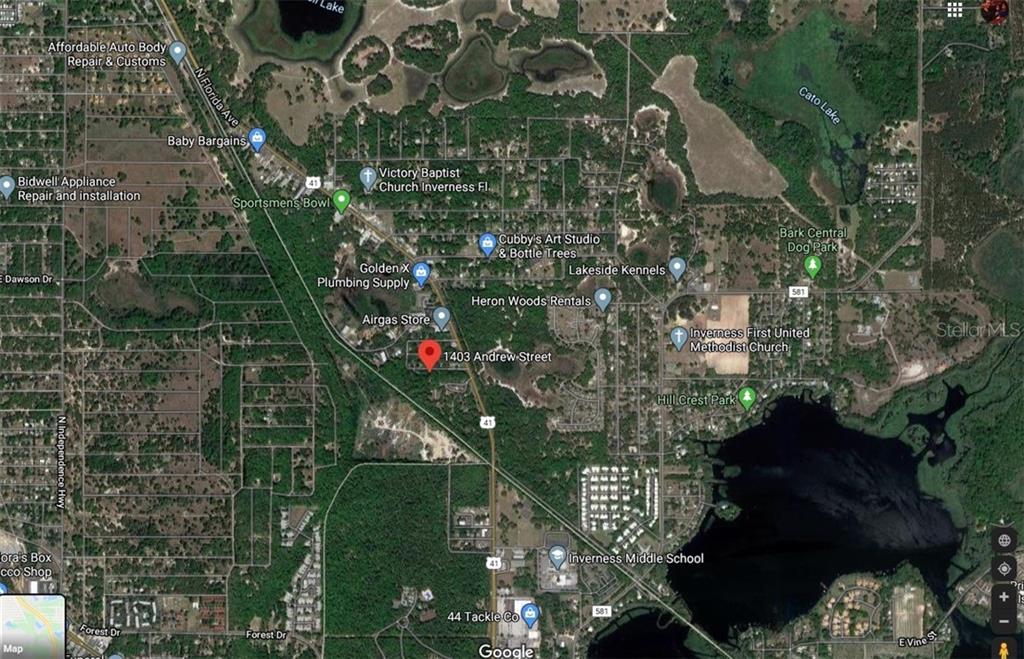 a bird view of building