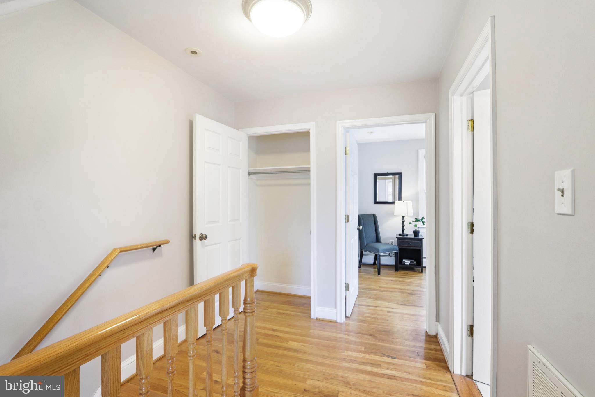 205 North Aberdeen Avenue Wayne, PA 19087 - Photo 19 of 46 a view of hallway with wooden floor