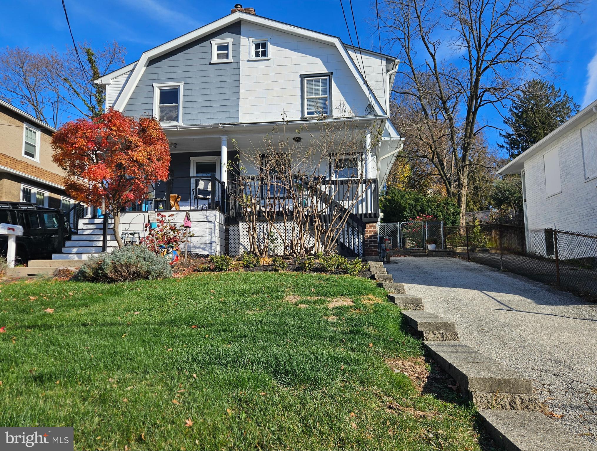 205 North Aberdeen Avenue Wayne, PA 19087 - Photo 41 of 46 a front view of a house with a yard
