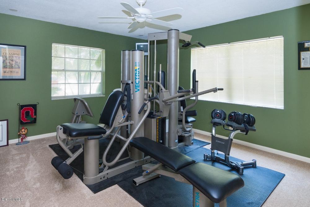 501 South Riverside Drive Indialantic, FL 32903 - Photo 18 of 24 Home Gym/3rd Bedroom