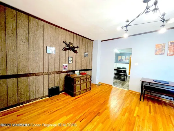 a childrens park with lots of swings and slides