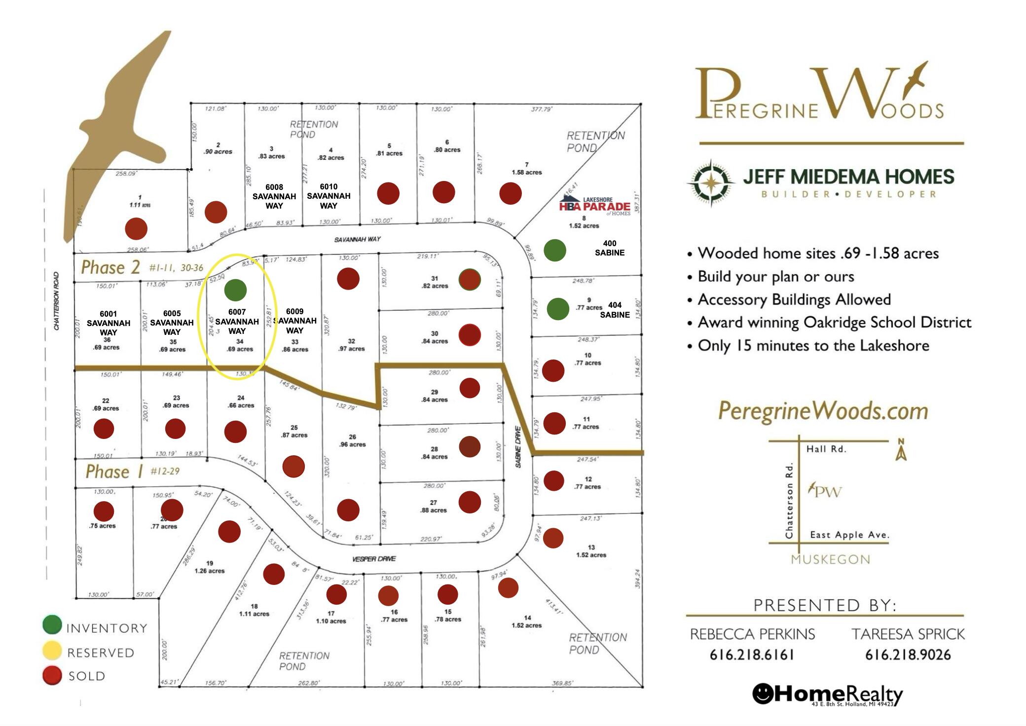 6007 Savannah Way, Unit 34 Muskegon, MI 49442 - Photo 16 of 64 PW Site Map