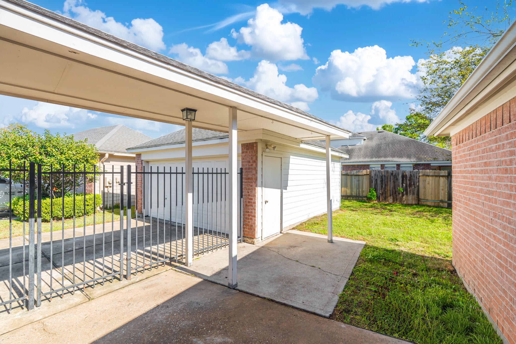 25506 Brisk Spring Court Spring, TX 77373 - Photo 37 of 45 a view of a backyard