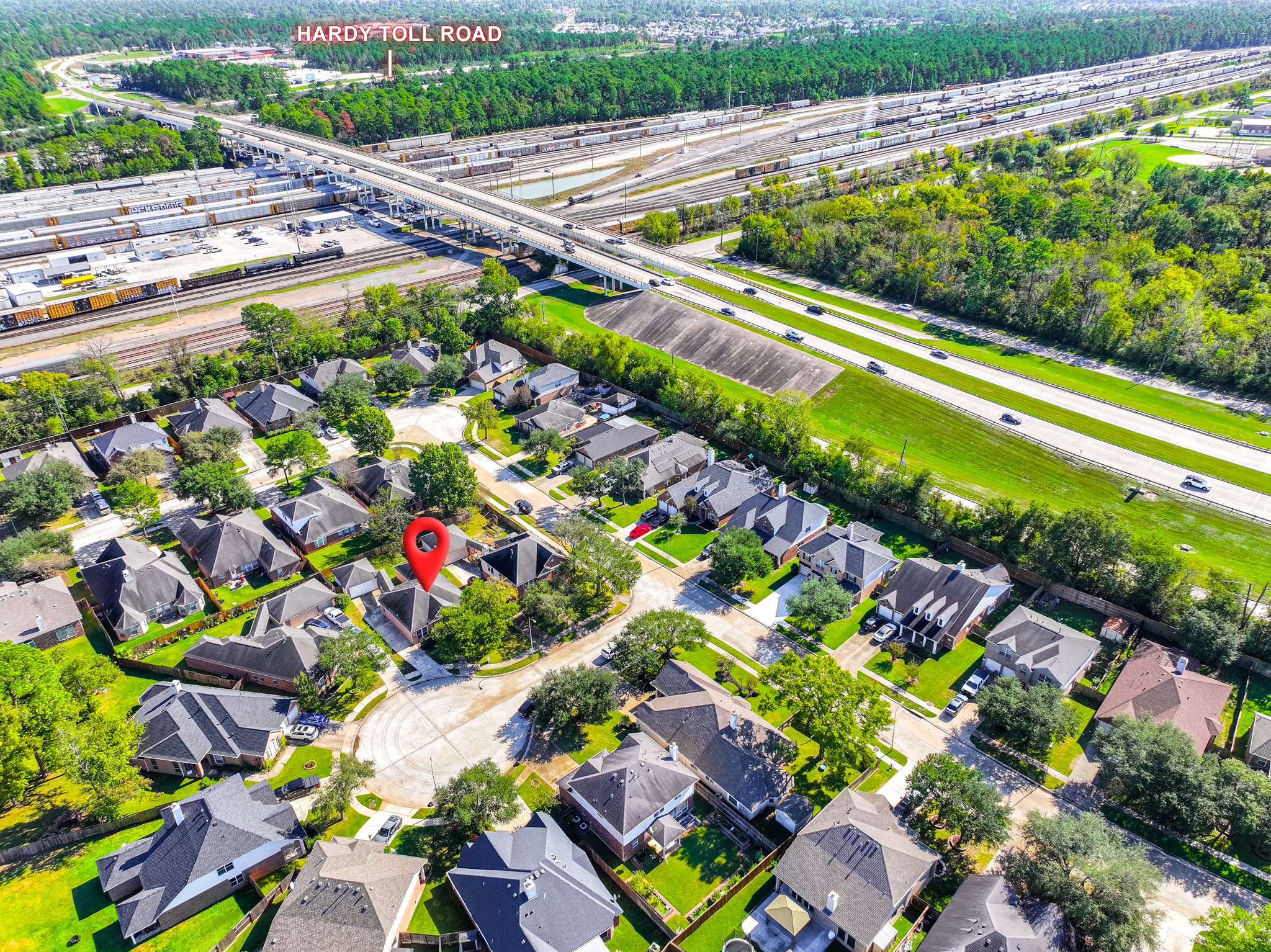25506 Brisk Spring Court Spring, TX 77373 - Photo 6 of 45 a view of a garden with flowers