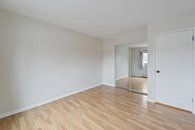 wooden floor in an empty room