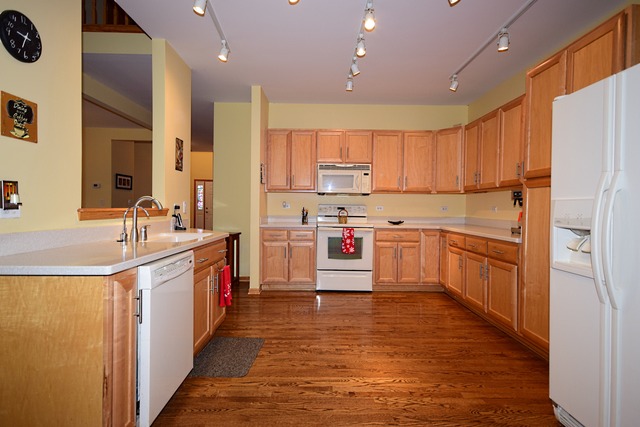 1859 Wagner Road Batavia, IL 60510 - Photo 8 of 25 a kitchen with a sink window and stainless steel appliances