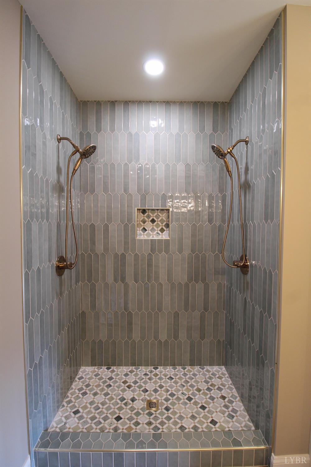 3760 Reedy Springs Road Spout Spring, VA 24593 - Photo 10 of 32 Master bathroom tiled shower