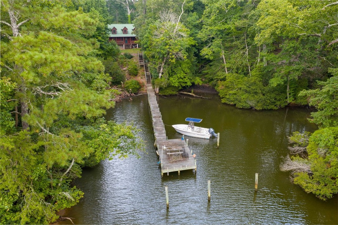846 Twiggs Ferry Road Hartfield, VA 23071 - Photo 26 of 28 Dock with a water view