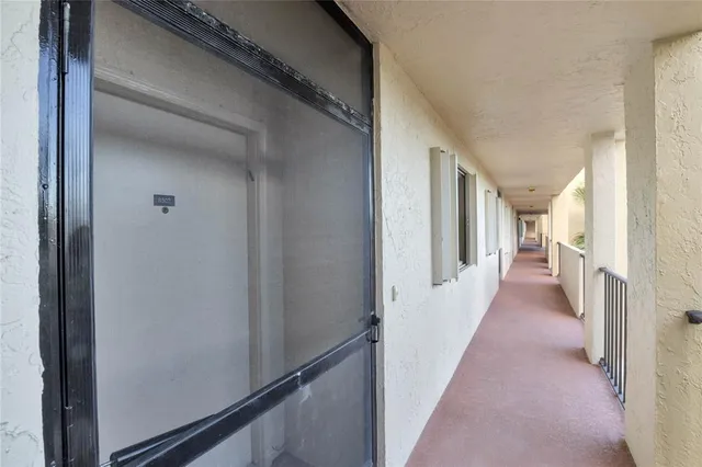 a view of a hallway with a hallway