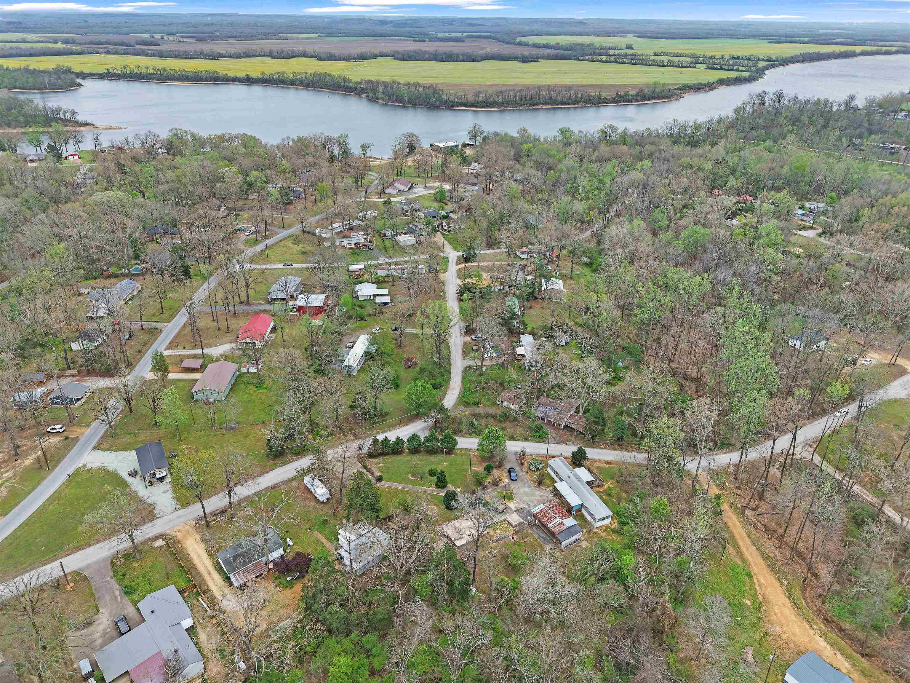 90 Rose Road Crump, TN 38327 - Photo 26 of 28 Drone / aerial view of a large body of water