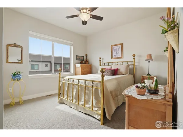 a living room with furniture and decor