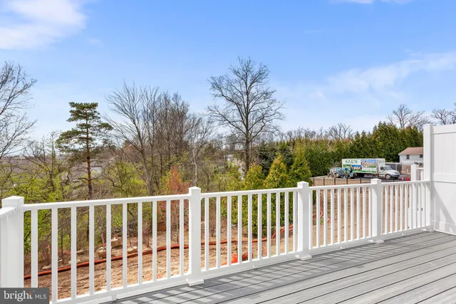 a view of a wooden fence