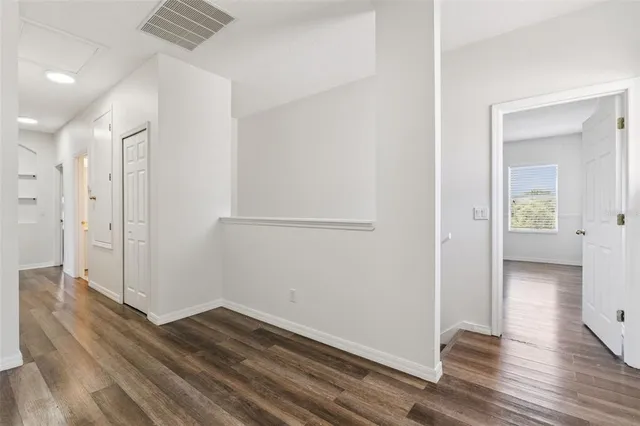 wooden floor in an empty room with wooden floor