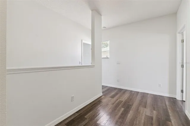 wooden floor in an empty room