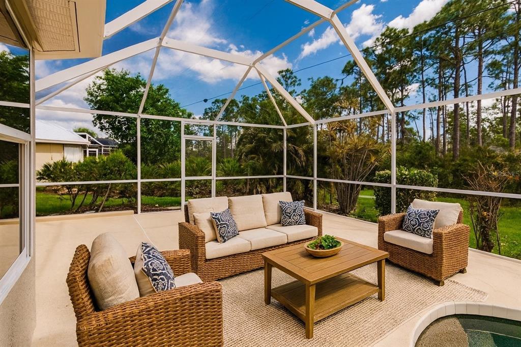 1304 Islamorada Boulevard Punta Gorda, FL 33955 - Photo 32 of 45 a view of a roof deck with couches and potted plant