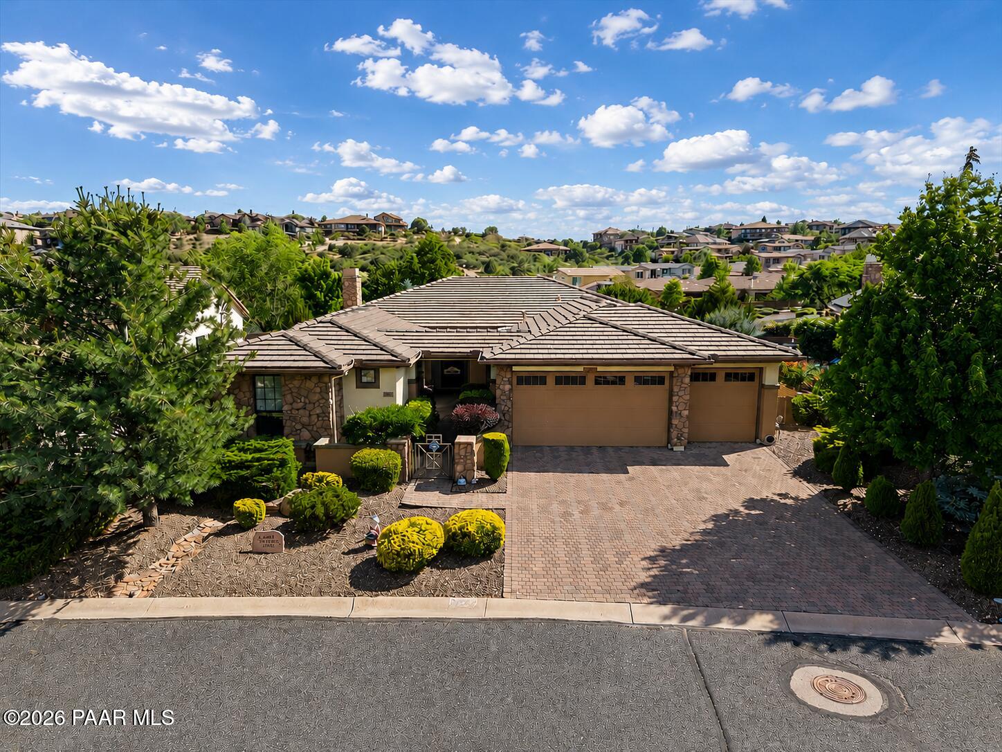 1663 Constable Street Prescott, AZ 86301 - Photo 3 of 54 3 Car Garage Paver Driveway
