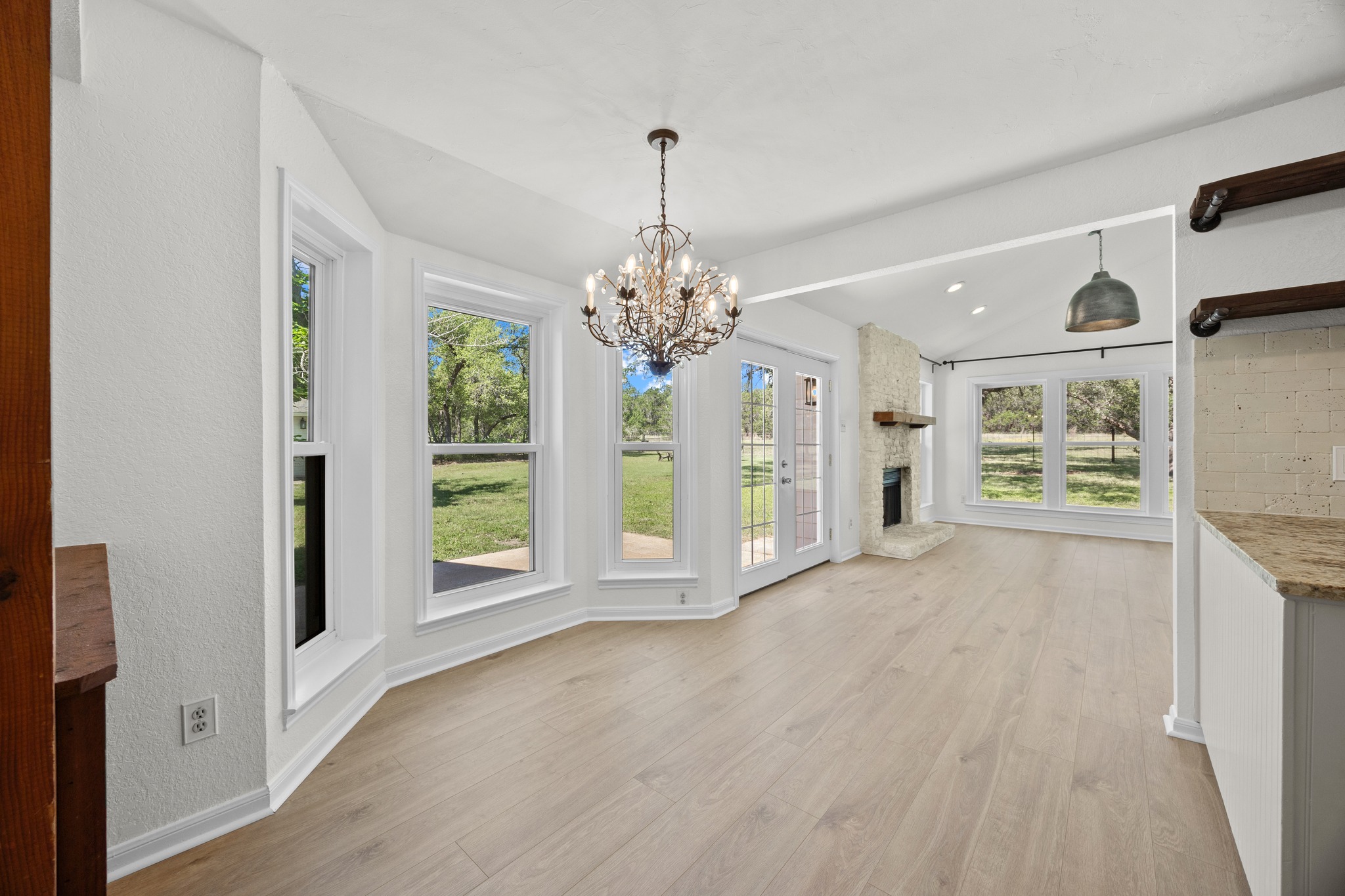11019 Southwest Oaks Austin, TX 78737 - Photo 12 of 39 An elegant bay window frames views of your sprawling property.