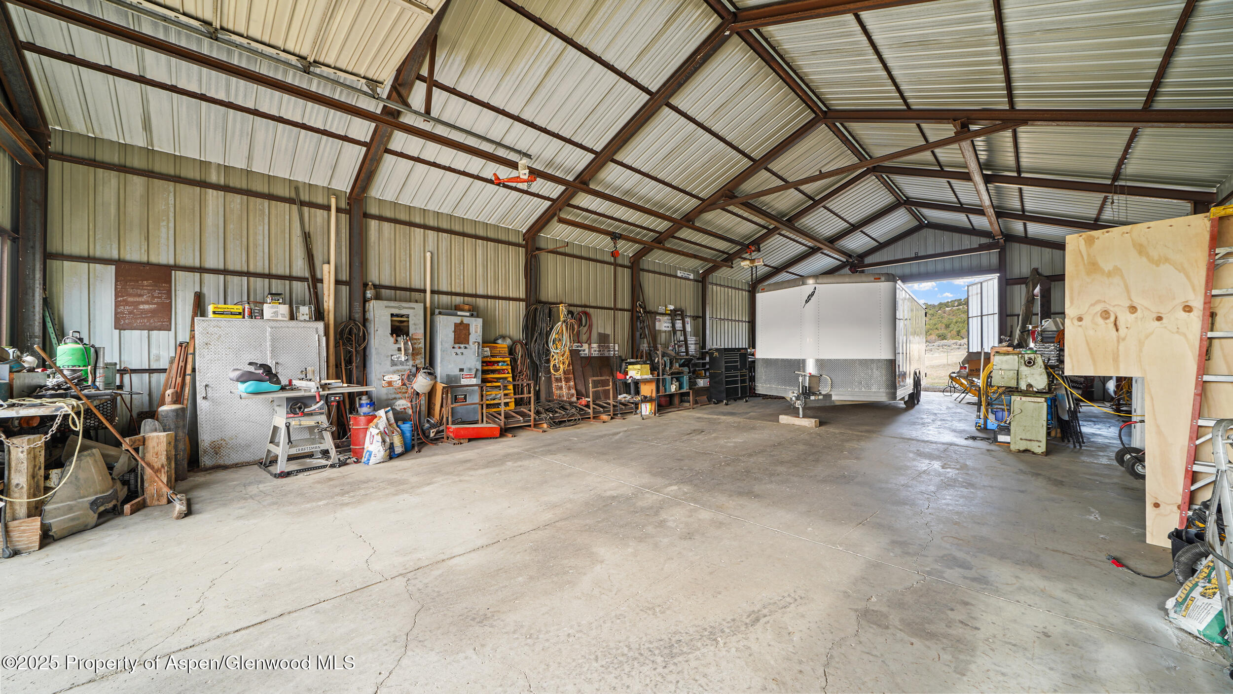 41 County Road 9 Meeker, CO 81641 - Photo 38 of 42 a view of parking garage with cars