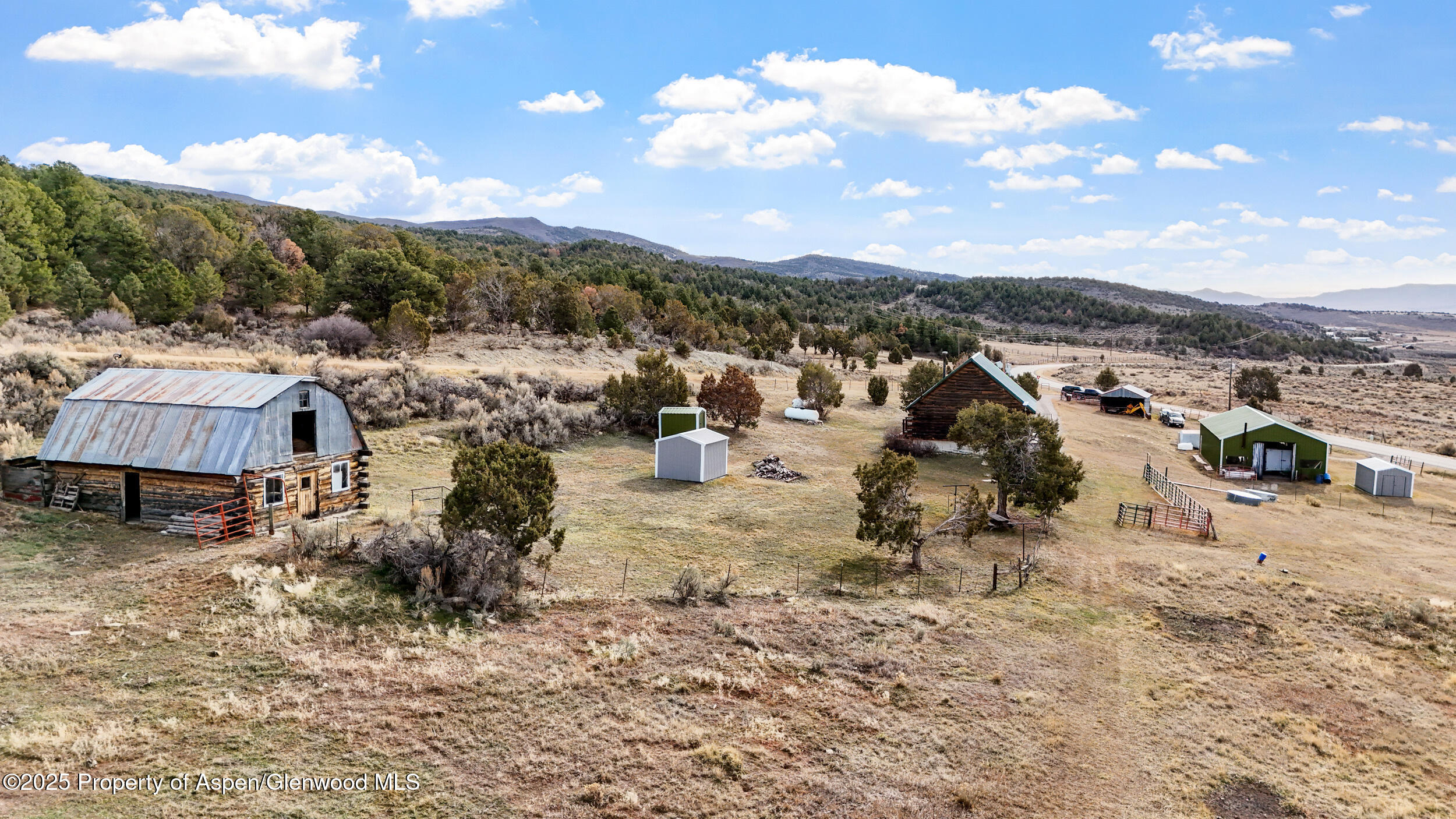 41 County Road 9 Meeker, CO 81641 - Photo 42 of 42 a view of a town with mountains in the background
