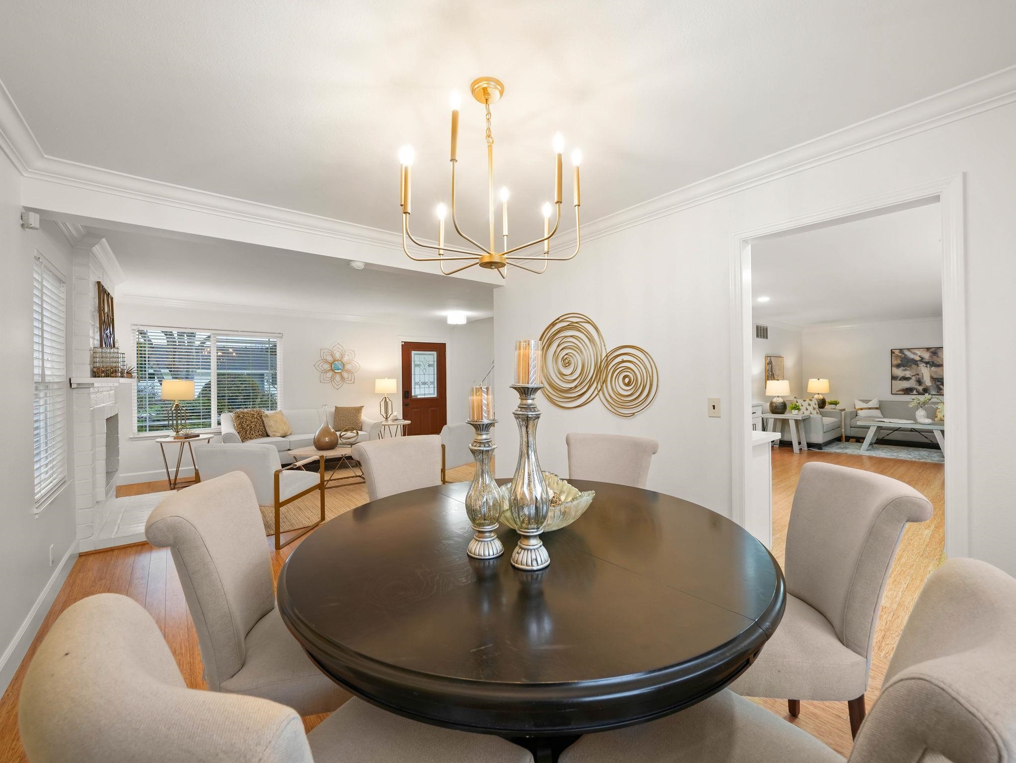 3433 Surry Place Fremont, CA 94536 - Photo 13 of 53 a view of a dining room with furniture
