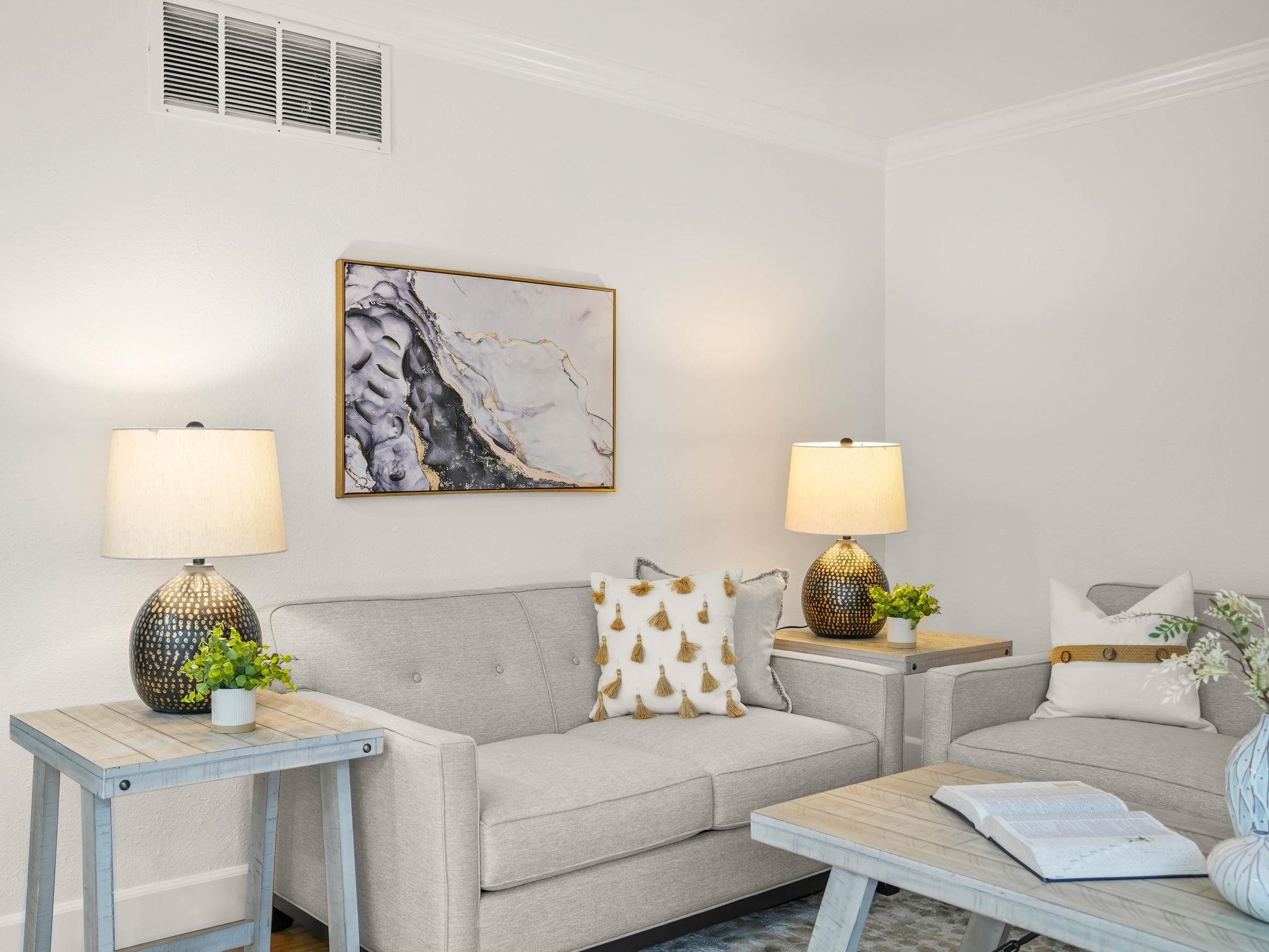 3433 Surry Place Fremont, CA 94536 - Photo 21 of 53 a living room with furniture and painting on the wall