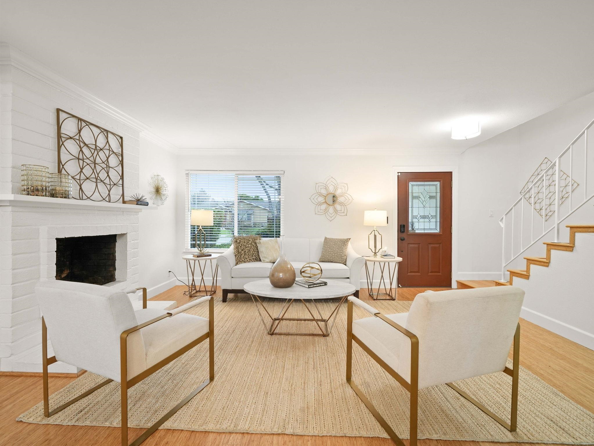 3433 Surry Place Fremont, CA 94536 - Photo 5 of 53 a living room with furniture and a fireplace