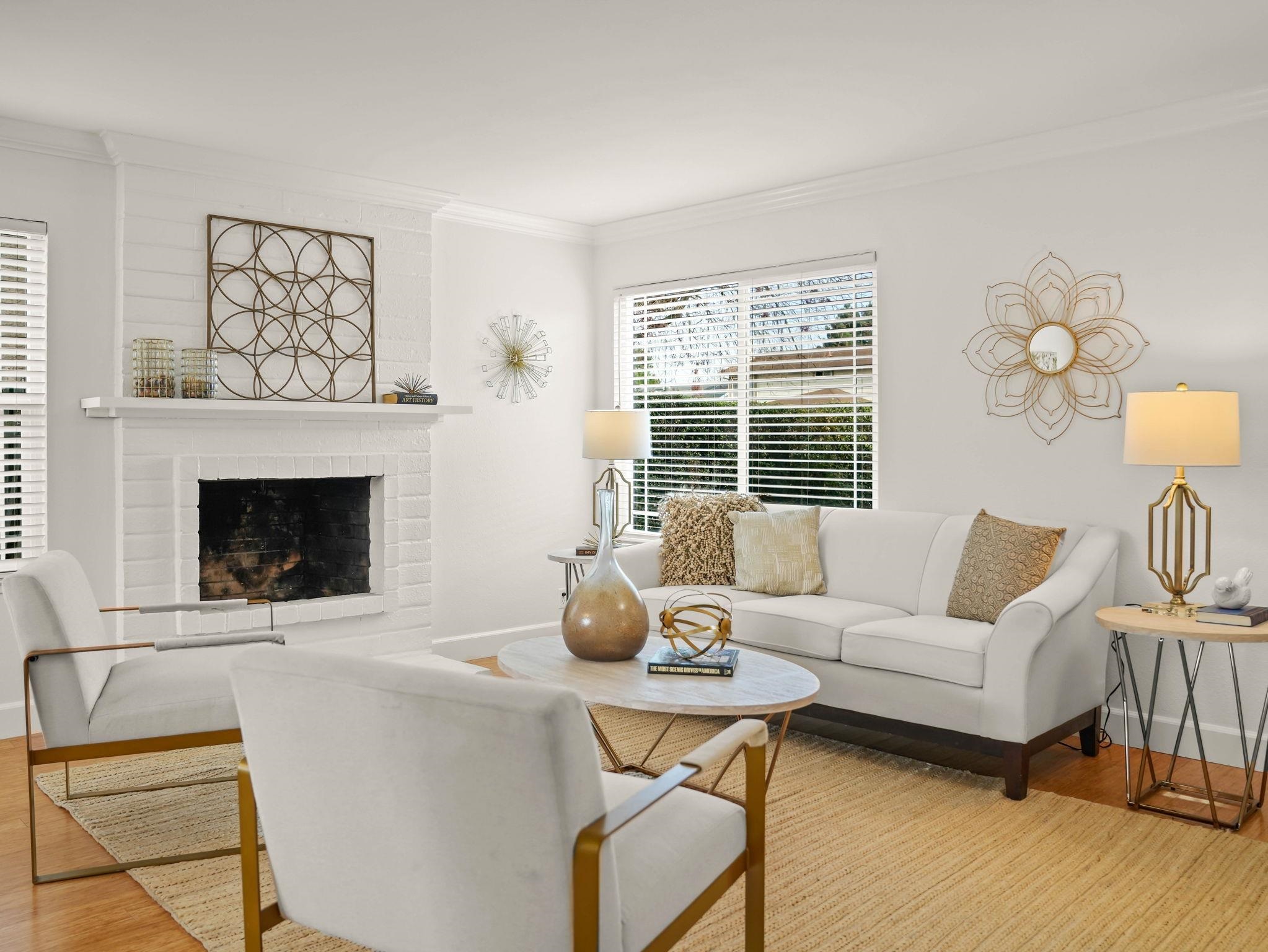 3433 Surry Place Fremont, CA 94536 - Photo 7 of 53 a living room with furniture and a fireplace