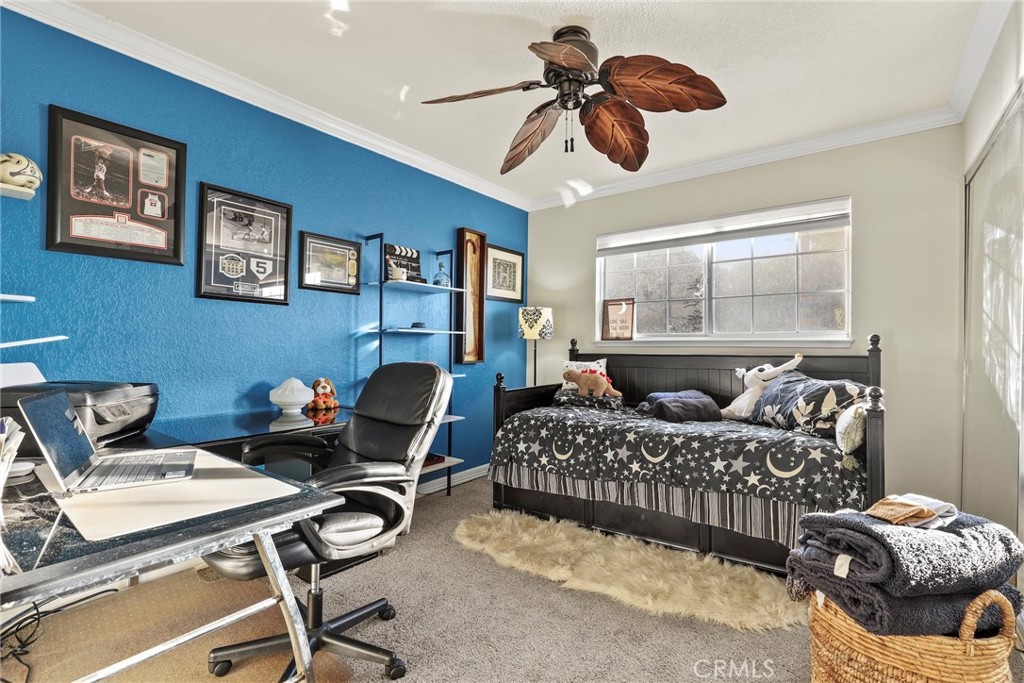 1369 Friant Avenue Simi Valley, CA 93065 - Photo 21 of 38 a bedroom with furniture and a window