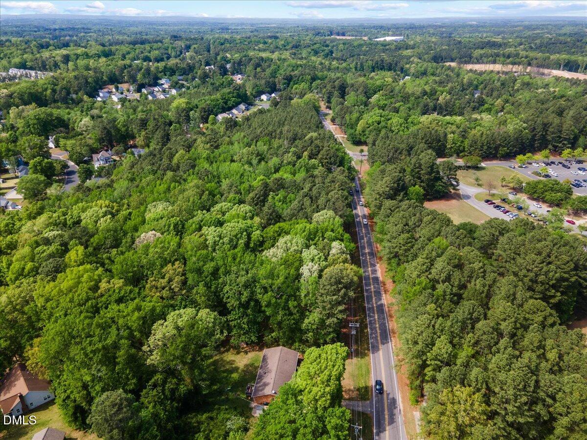 631-633 Clayton Road Durham, NC 27703 - Photo 5 of 17 an aerial view of a city with lots of residential buildings