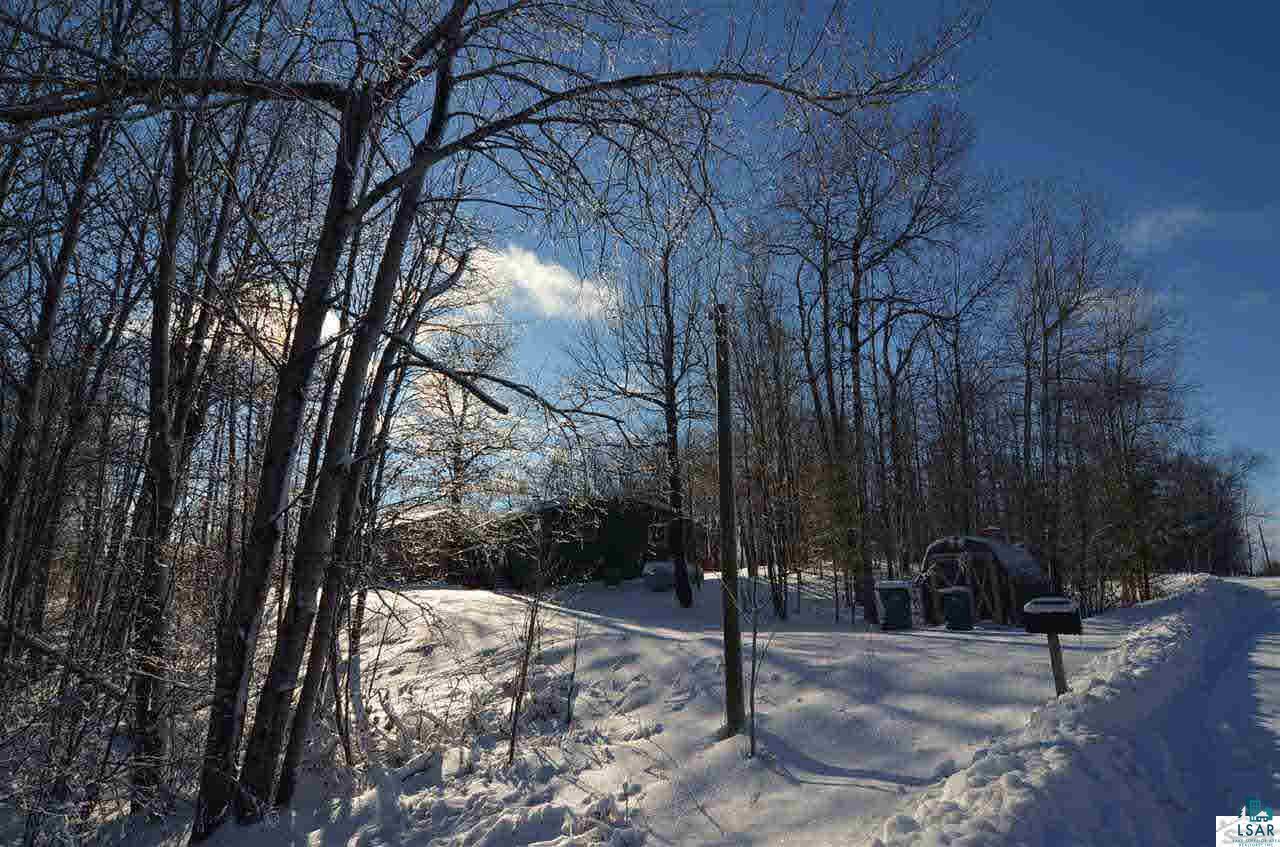 11610 Knoll Road Lake Nebagamon, WI 54849 - Photo 24 of 25 Driveway entrance on Knoll Rd