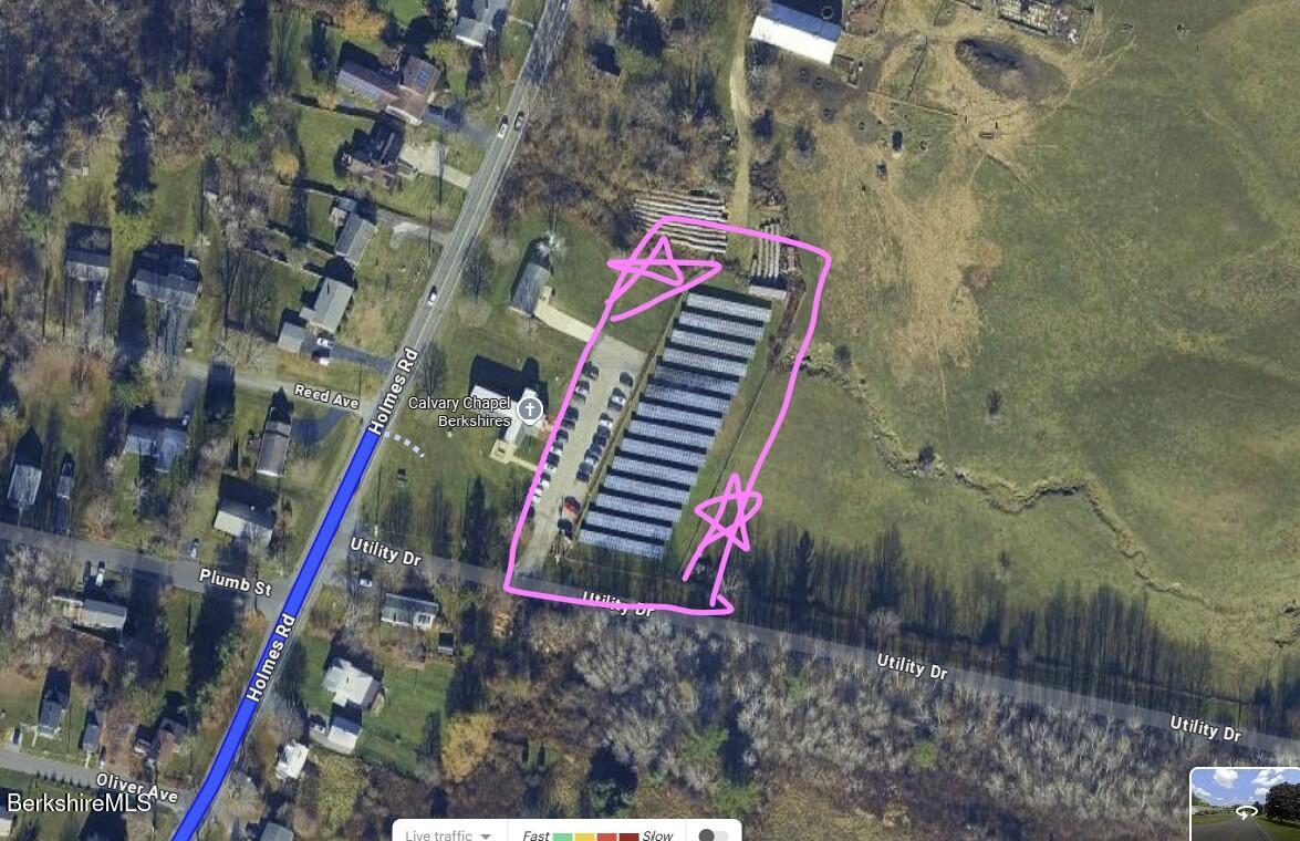 889 Holmes Road Pittsfield, MA 01201 - Photo 5 of 19 Overhead Solar Map