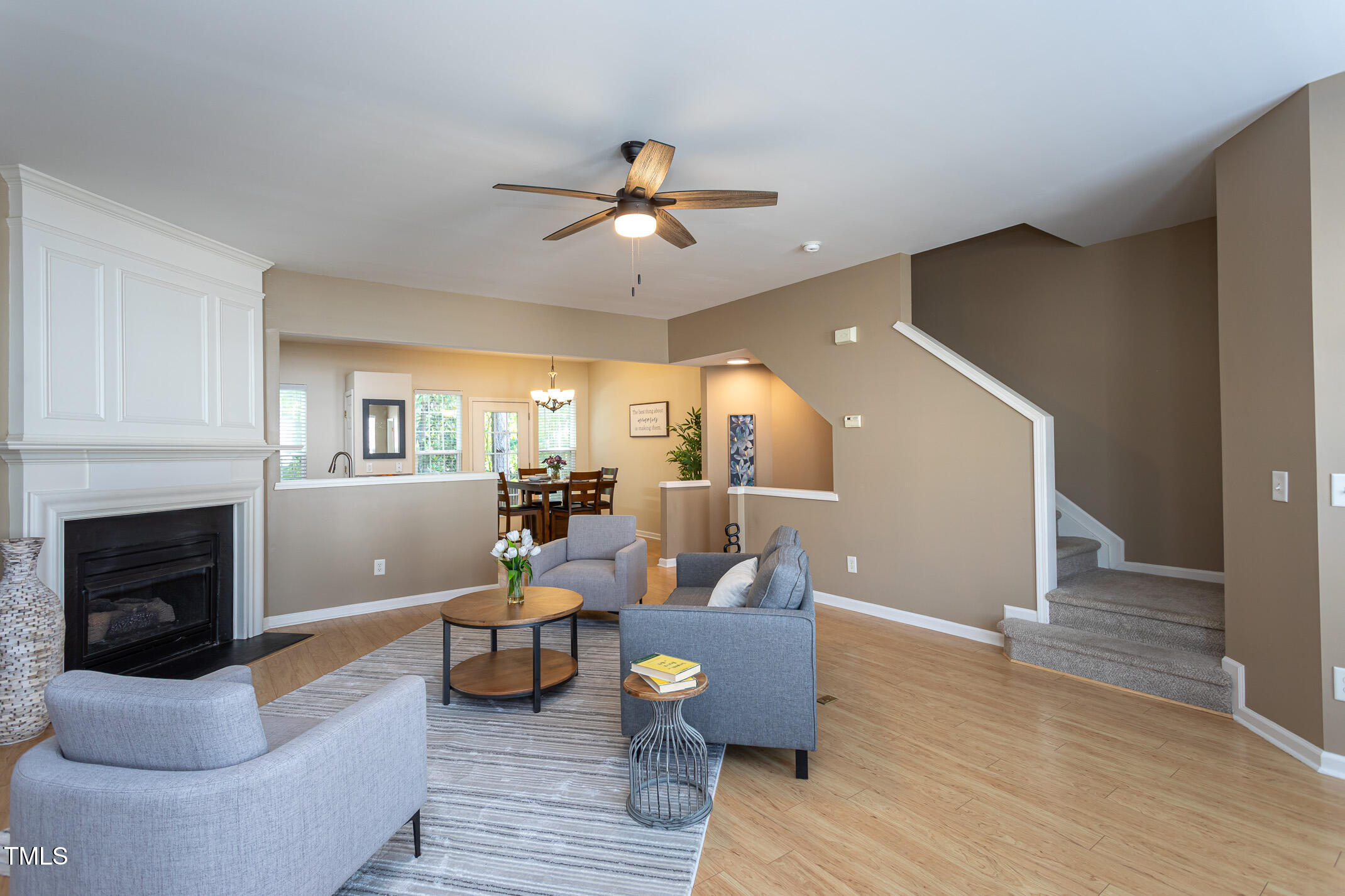 7244 Galon Glen Road Raleigh, NC 27613 - Photo 7 of 38 Second Level: Living Room