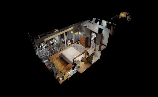 a view of living room with furniture