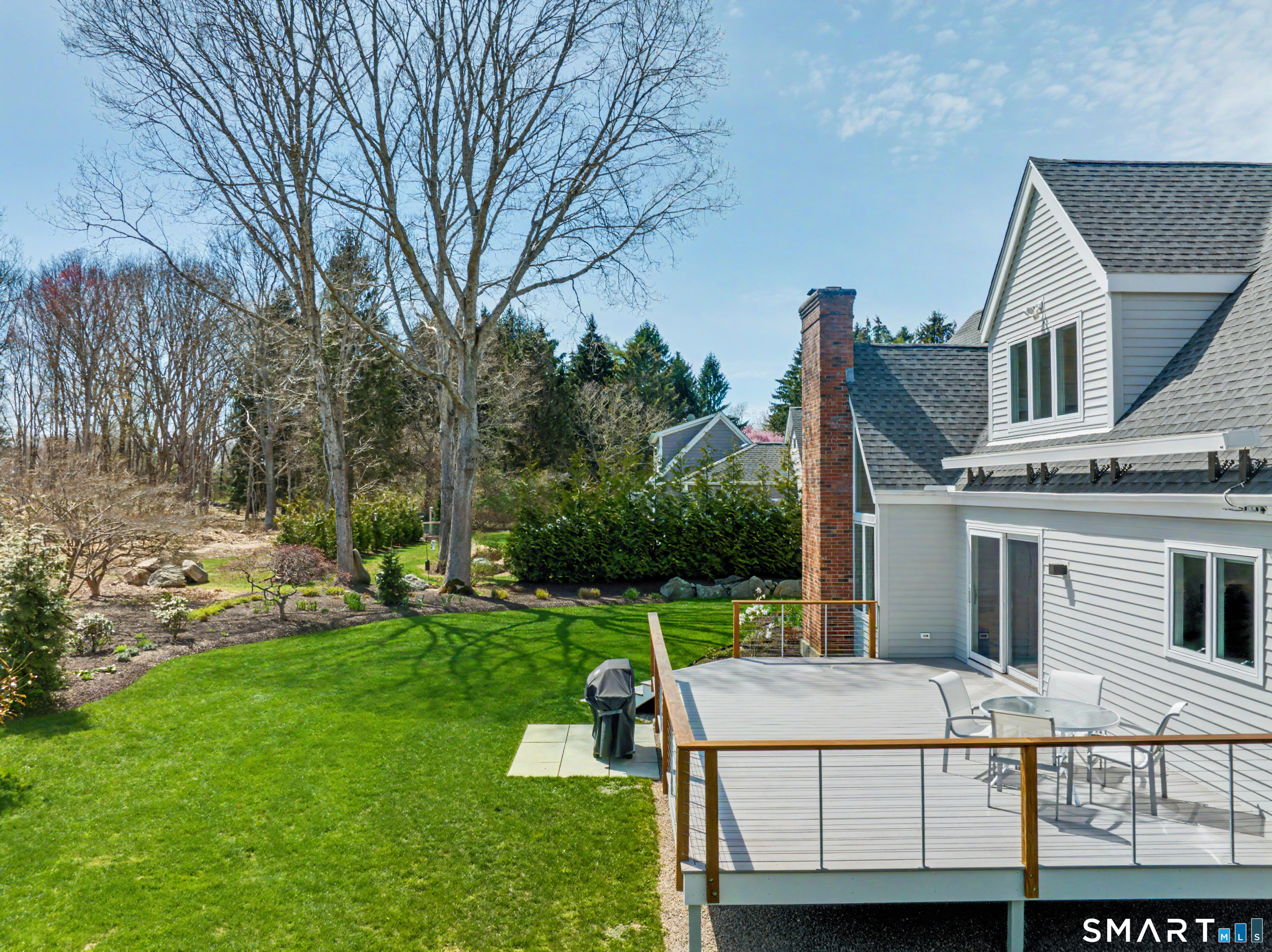 83 Old North Road Stonington, CT 06355 - Photo 37 of 40 a view of a house with a yard