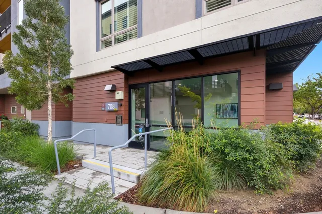 a view of a room with racks