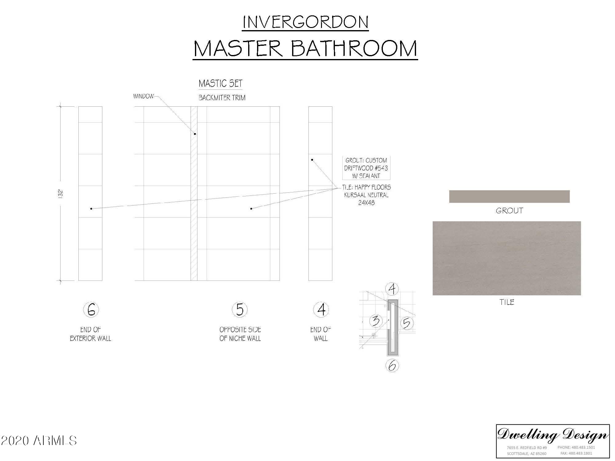5641 North Invergordon Road Paradise Valley, AZ 85253 - Photo 56 of 71 master bathroom board