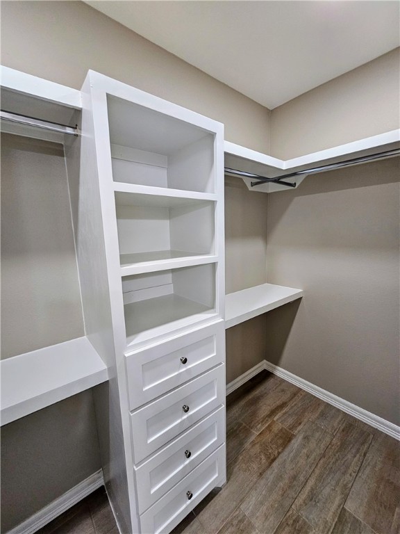 507 West Ragland Avenue Kingsville, TX 78363 - Photo 11 of 17 a view of walk in closet with empty racks