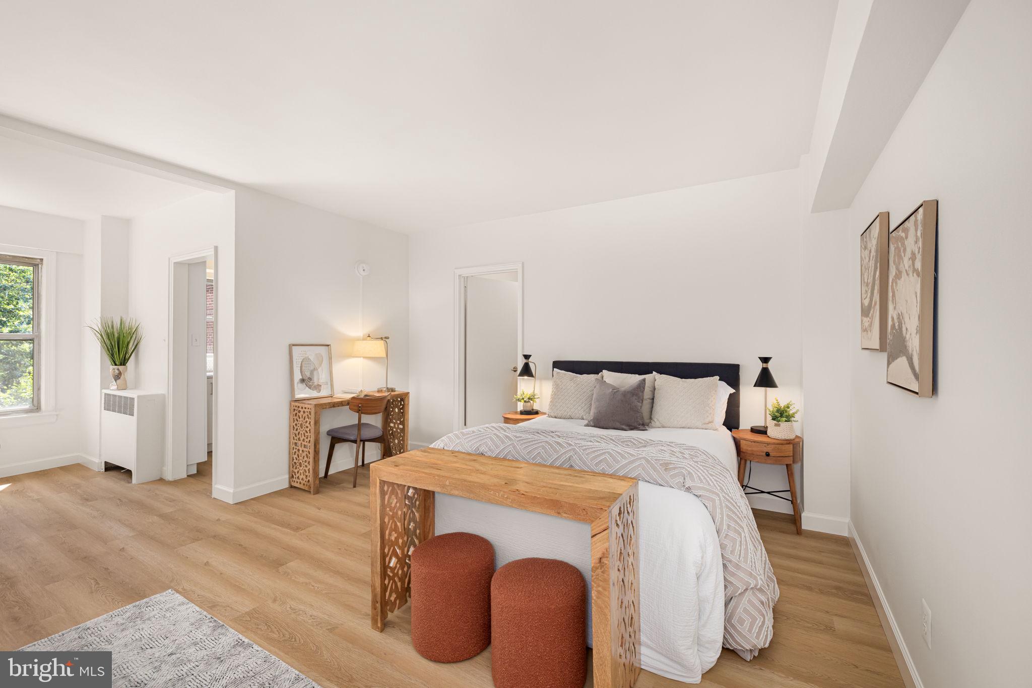 2500 Q Street Northwest, Unit 410 Washington, DC 20007 - Photo 9 of 38 Bedroom