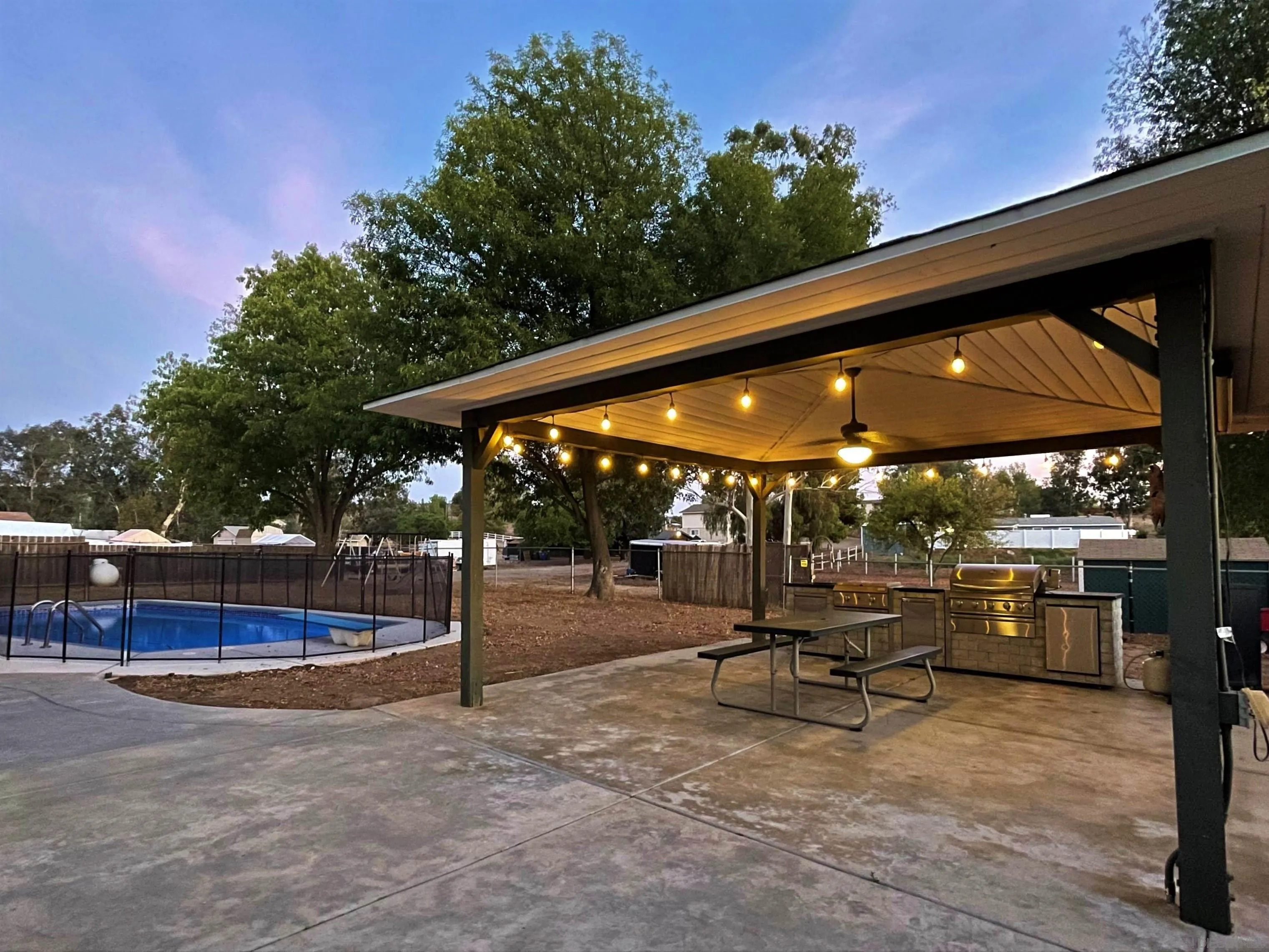 830 Steffy Road Ramona, CA 92065 - Photo 2 of 45 a view of outdoor space with swimming pool and sitting space