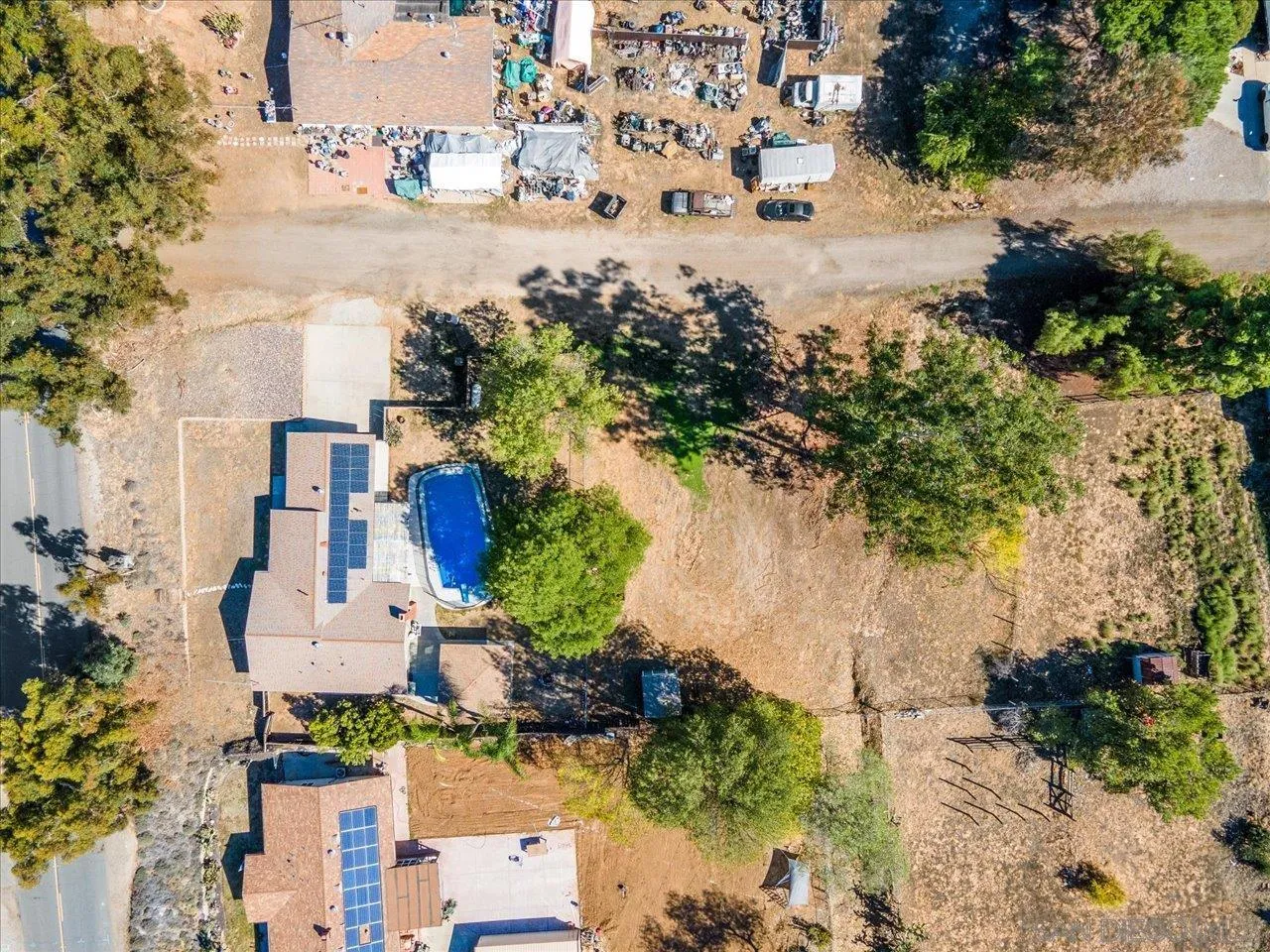 830 Steffy Road Ramona, CA 92065 - Photo 41 of 45 an aerial view of multiple house