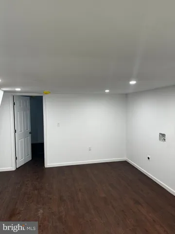 a view of empty room