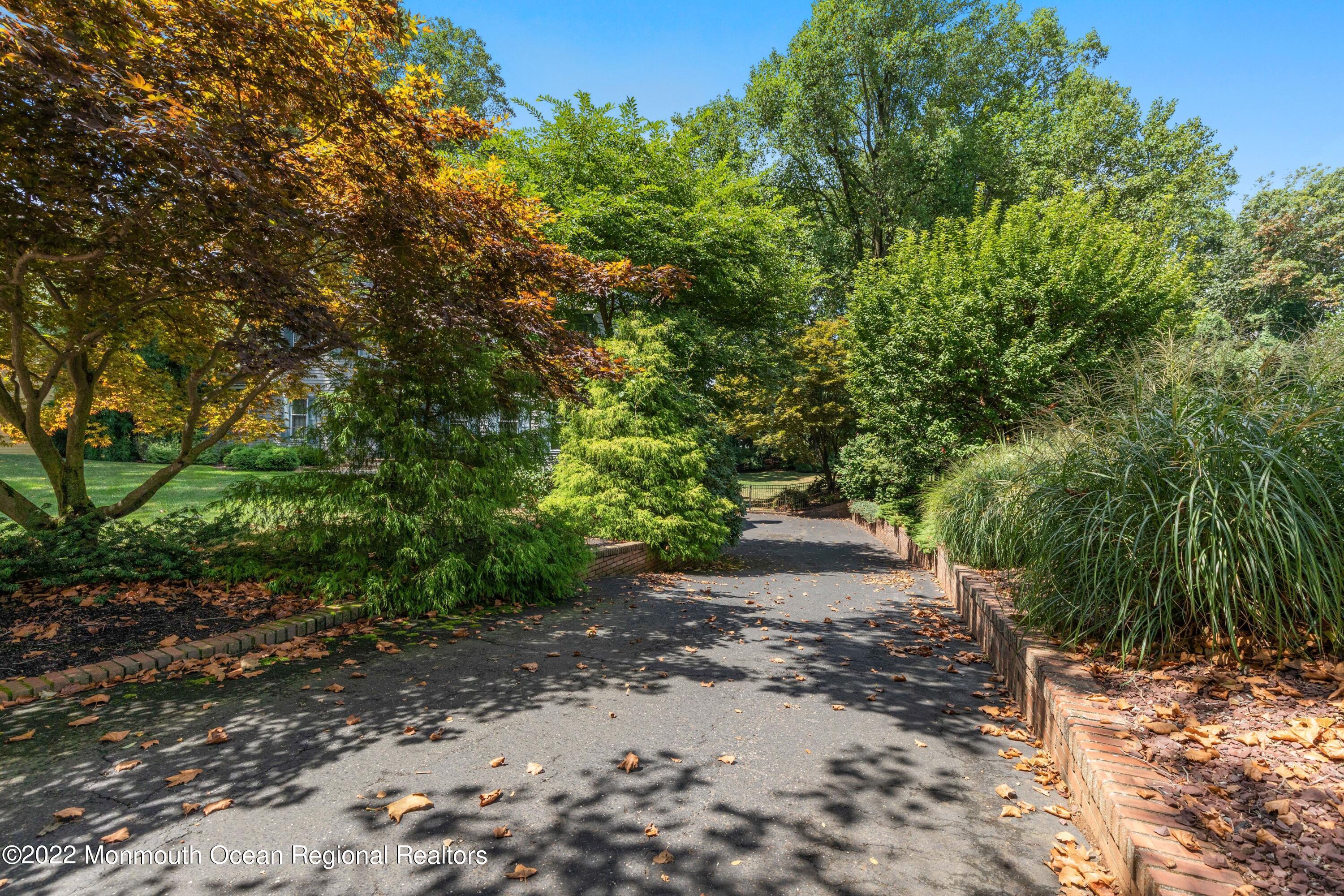 161 Hillyer Circle Middletown, NJ 07748 - Photo 10 of 64 a view of a dirt road with trees in the background