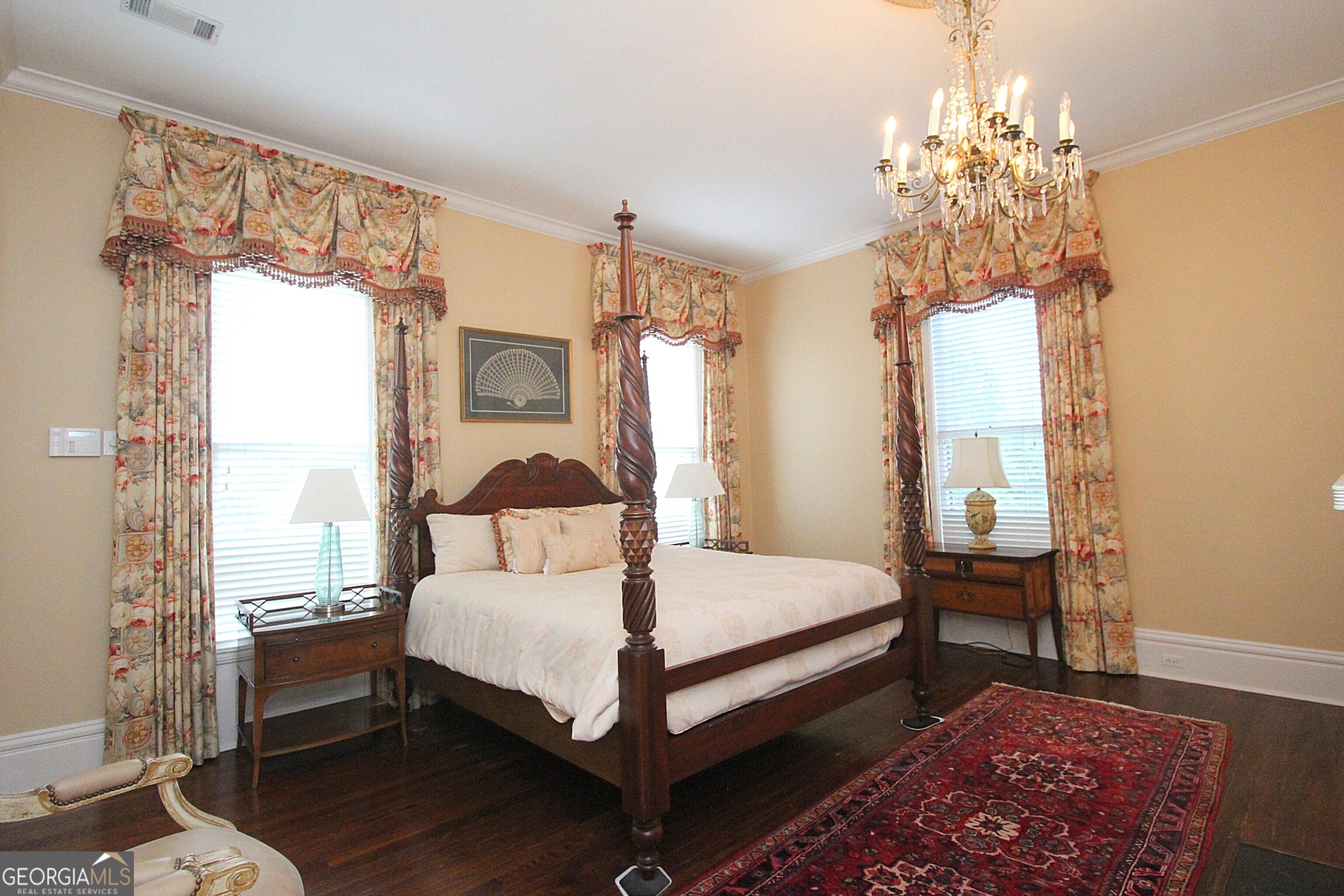 320 East 3rd Avenue Rome, GA 30161 - Photo 66 of 152 a bedroom with a bed wooden floor and window