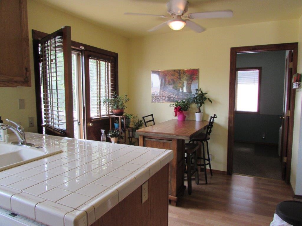 154 South Landing Road Crowley Lake, CA 93546 - Photo 8 of 27 a view of a dining room with furniture and window