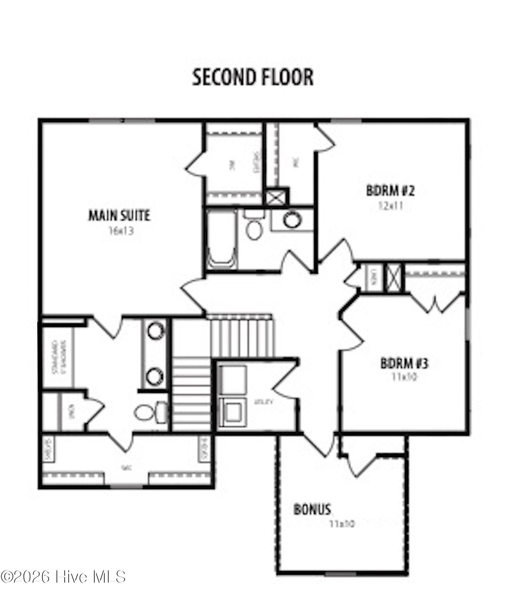 648 Springtooth Drive Zebulon, NC 27597 - Photo 7 of 7 Second Floor