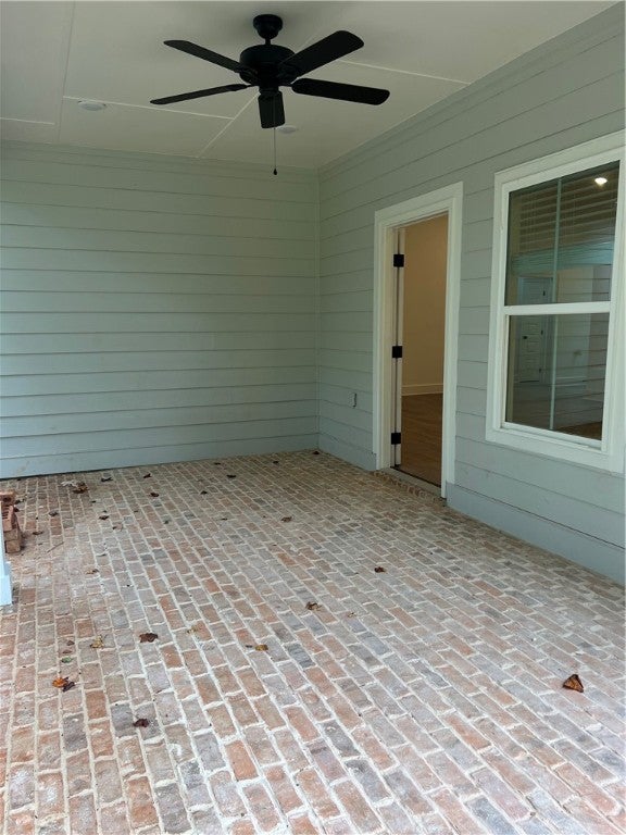 2525 Rocky Brook Road Opelika, AL 36801 - Photo 23 of 26 Back porch with ceiling fan and LED lighting