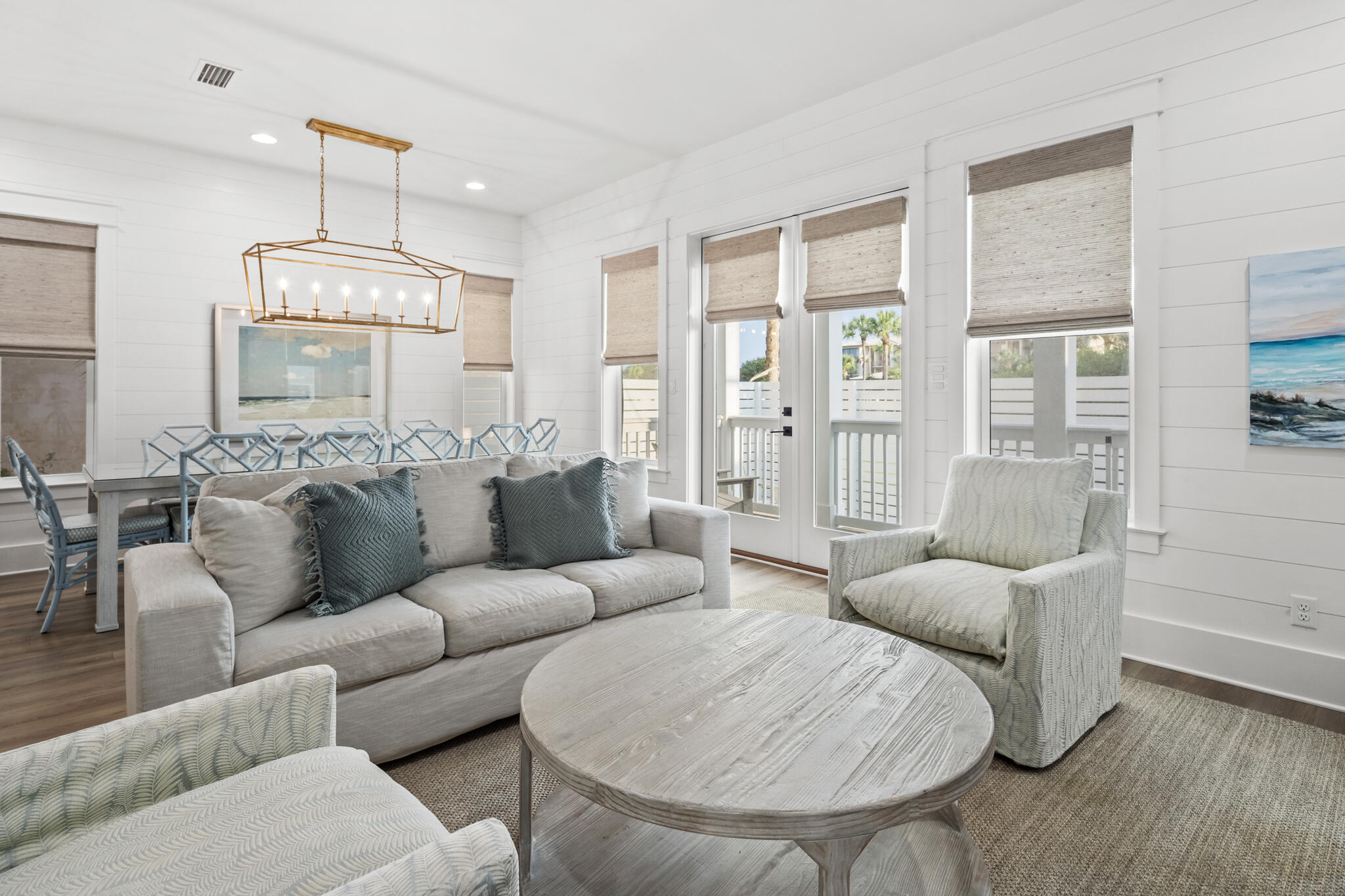 70 Trigger Trail East Inlet Beach, FL 32461 - Photo 16 of 67 a living room with furniture and a chandelier