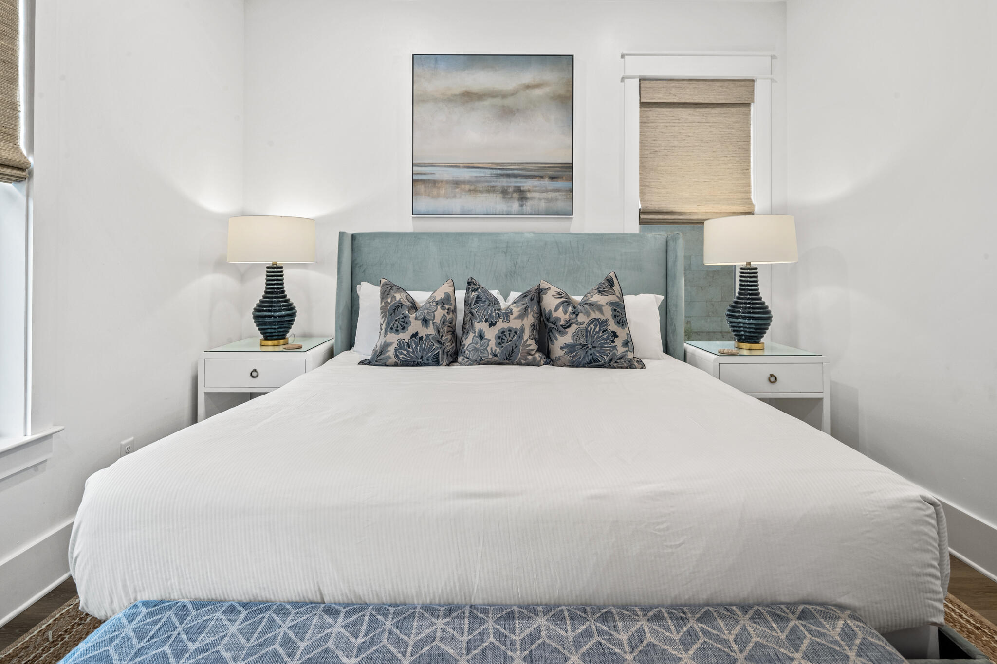 70 Trigger Trail East Inlet Beach, FL 32461 - Photo 22 of 67 a bedroom with a bed and a lamp